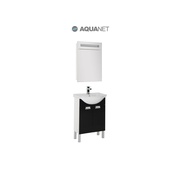Комплект Aquanet Адель 00186927 60 черный с раковиной Аква