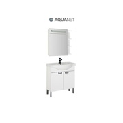 Комплект Aquanet Адель 00186928 80 белый с раковиной Аква