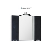 Шкаф-зеркало Aquanet Асти 105 Чёрное