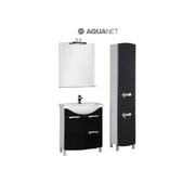 Комплект Aquanet Асти 00178431 75 белый (фасад черный) рак.-стол. EVERSON ECB58751