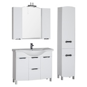 Комплект (гарнитур) Aquanet Асти 00178433 105 белый рак.-стол. EVERSON ECB58A51