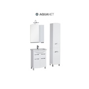 Комплект (гарнитур) Aquanet Асти 00180319 65 белый шкаф./полка без светильника рак.-стол. EVERSON ECB58651