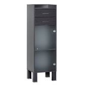 Шкаф Aquanet Atica 40 черное дерево