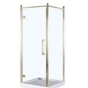 Душевой уголок Aquanet Betta Cube Classic NBB1221 L 90х 90х200 см золото,набор