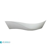 Панель фронтальная Aquanet Borneo 170 белая L