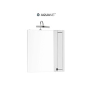 Шкаф-зеркало Aquanet Честер 85 Белый/Серебро