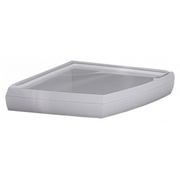 Поддон для душа Aquanet Delta 88x99 (левый) +экран + вкладыш