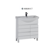 Тумба с раковиной Aquanet Доминика 50х80