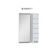 Шкаф-зеркало Aquanet Доминика 55 LED белое