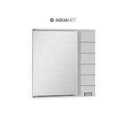 Шкаф-зеркало Aquanet Доминика 80 LED белое
