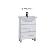 Тумба с раковиной Aquanet Доминика 46х61