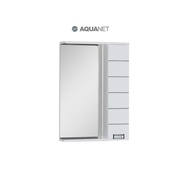 Шкаф-зеркало Aquanet Доминика 60 LED белое