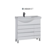 Тумба с раковиной Aquanet Доминика 49.5х90.5-4
