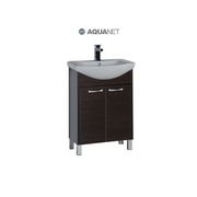 Тумба для раковины Aquanet Донна 60 2 дверцы Венге