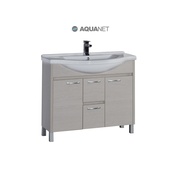 Тумба для раковины Aquanet Донна 100 Белый дуб