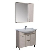 Комплект (гарнитур) Aquanet Донна 00169194 белый дуб