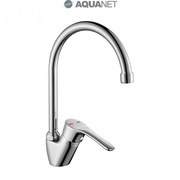 Комплект для кухни Aquanet Elements SD20065 с высоким поворотным изливом хром