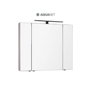 Зеркало-шкаф Aquanet Эвора 100 Капучино