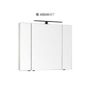Зеркало-шкаф Aquanet Эвора 100 Сливочное