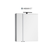 Зеркало-шкаф Aquanet Эвора 70 Серый антрацит