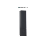 Шкаф-пенал Aquanet Эвора 40 Серый антрацит