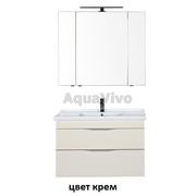Комплект Aquanet Эвора 100, крем