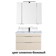 Комплект Aquanet Эвора 100 сливочный