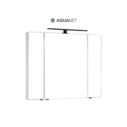 Зеркало-шкаф Aquanet Эвора 100 Белое