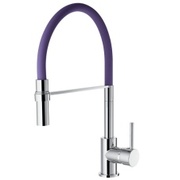 Смеситель для кухонной мойки Aquanet FF6215 фиолетовый