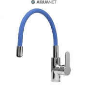 Смеситель для кухонной мойки Aquanet FF6239 синий