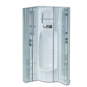 Душевая шторка Aquanet Fiji Cube прозрачная для д/к 90х90 см