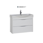 Тумба для раковины Aquanet Франка 85 Белая