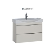Тумба для раковины Aquanet Франка 85 Слоновая кость