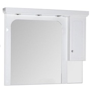 Зеркало Aquanet Фредерика new 140 см цв.белый