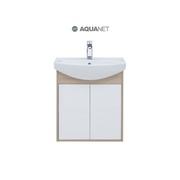 Тумба для раковины Aquanet Грейс 60 2 фасада дуб сонома