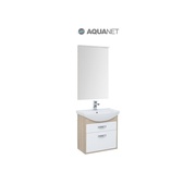 Комплект Aquanet Грейс 00198809 65 2 ящика дуб сонома с раковиной Элеганс