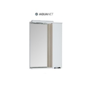 Шкаф-зеркало Aquanet Гретта 60 Светлый дуб