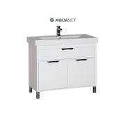 Тумба для раковины Aquanet Гретта 100 Белая