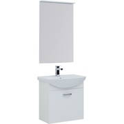 Комплект Aquanet Ирис 00198814 65 1 ящик белый раковина Элеганс