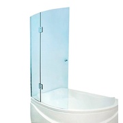 Шторка для ванны Aquanet Jamaica L 100х160см матов./проф. хром