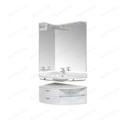 Комплект Aquanet Корнер 55 х 80 угловой Open L