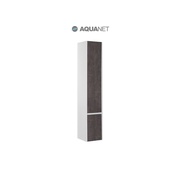 Шкаф-пенал Aquanet Коста 35 Белый (фасад Дуб антик)