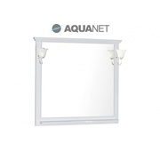Зеркало Aquanet Лагуна 105 белый матовый