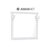 Зеркало Aquanet Лагуна 120 белый матовый