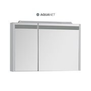 Шкаф-зеркало Aquanet Лайн 90 R Белое