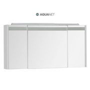 Шкаф-зеркало Aquanet Лайн 120 Белое