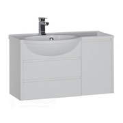 Тумба для раковины Aquanet Лайн 90 L белая