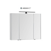 Шкаф-зеркало Aquanet Латина 90 Белое