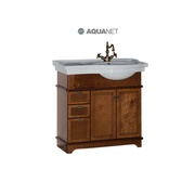 Тумба для раковины Aquanet Луис 90 R темный орех