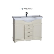 Тумба для раковины Aquanet Луис 110 бежевая